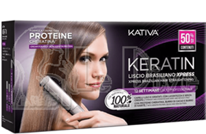 Kativa Kit Trattamento Xpress Stiratura Brasiliana