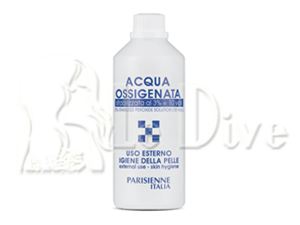 Acqua ossigenata, 250 ml su