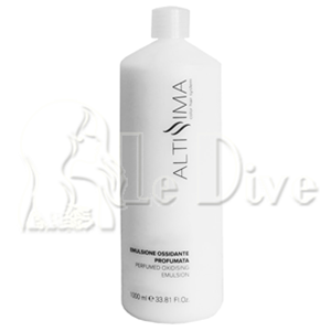 Altissima EMULSIONE Ossidante PROFUMATA - acqua ossigenata 1000 ML 10/20/30/40