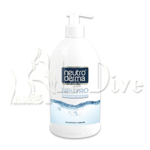 Sapone Liquido Antibatterico con glicerina vegetale NEUTRO NEUTRO DERMA  1000 ML - neutro derma- Le Dive Beauty