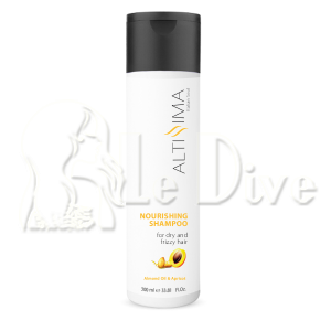 ALTISSIMA SHAMPOO LITRO NOURISHING almond oil & apricot DRY FRIZZY 300 ML
