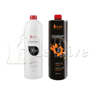 BRIGHT EMULSIONE OSSIDANTE PROFUMATA ACTIVE POWER 30 VOLUMI LITRO