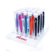 PINZETTA PRECISE SOPRACCIGLIA ACCIAIO INOX ESTETISTA SOFT TOUCH COLORI