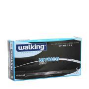 100 GUANTI MONOUSO IN NITRILE WALKING NITRICO NERO TAGLIA S 6-6,5