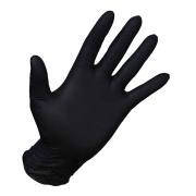 100 GUANTI MONOUSO IN NITRILE WALKING NITRICO NERO TAGLIA M
