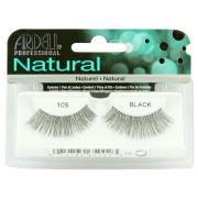 Ardell Natural lashes 105 Black ciglia nere professionali