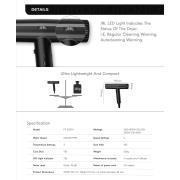 JRL PHON Forte Pro Dryer DIGITALE 2150W