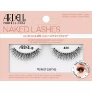 Ardell Ciglia finte Naked Lash 425 Nero Leggero Arioso Super Morbido Confortevole
