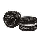 NISHMAN C3 COLORING FARB STYLING WAX DARK BLACK